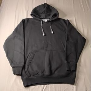 Proclub Heavyweight Classic Black Men's Hoodie Pullover Sweatshirt Sz S Fleece.